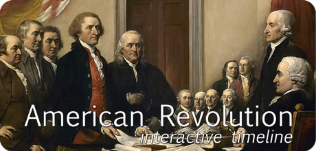 American Revolution Interactive Timeline App for iPad