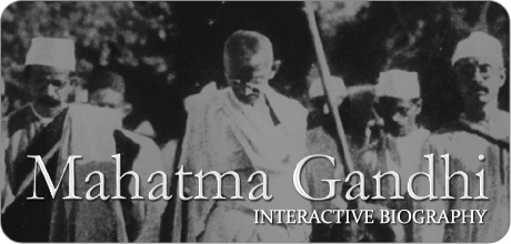 Mahatma Gandhi Interactive Biography